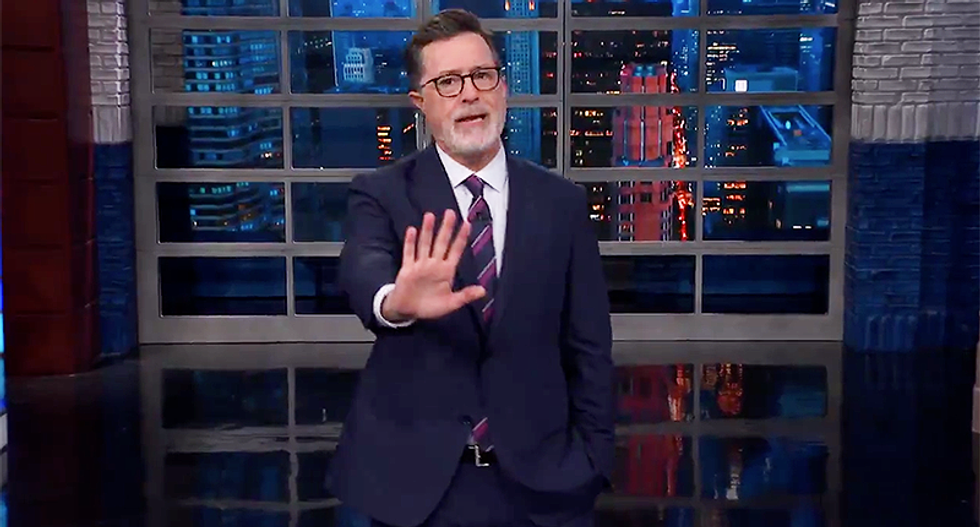 Stephen Colbert does a line-by-line takedown of every one of the Republicans defending Brett Kavanaugh