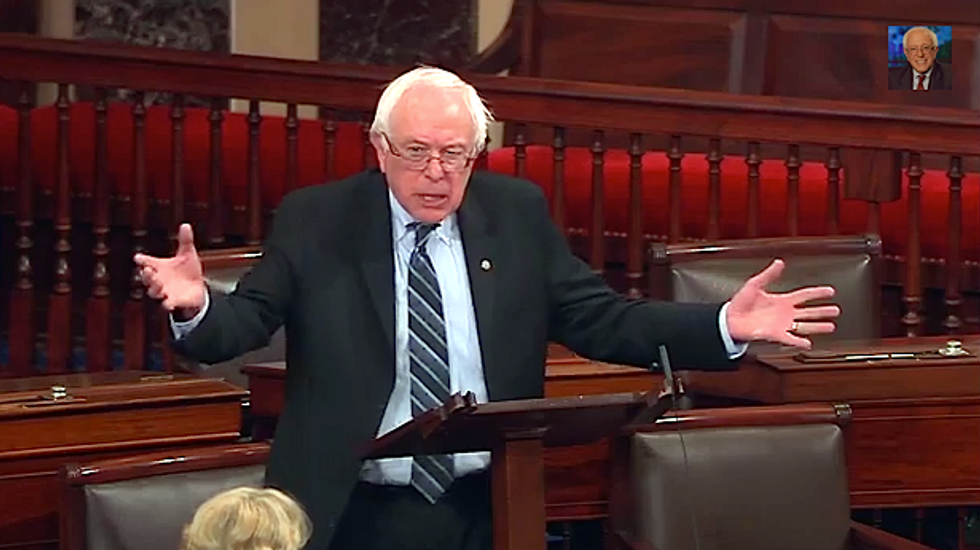 Bernie Sanders: Greedy billionaires twisting American dream into nightmarish oligarchy
