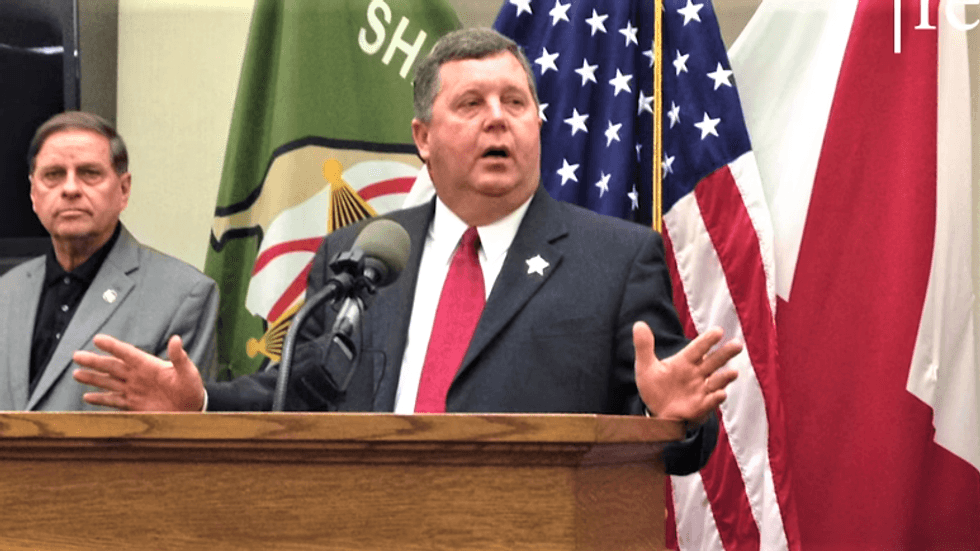 Alabama sheriff who pocketed prisoners' food funds accused of throwing wild sex parties with teen girls