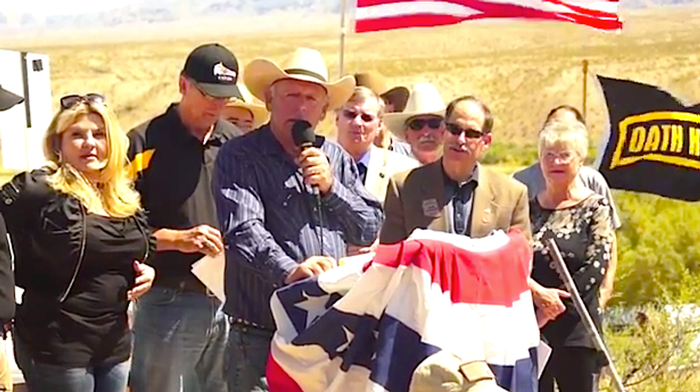 Conservatives begin backing away after Cliven Bundy's remarks disparaging 'the Negro'