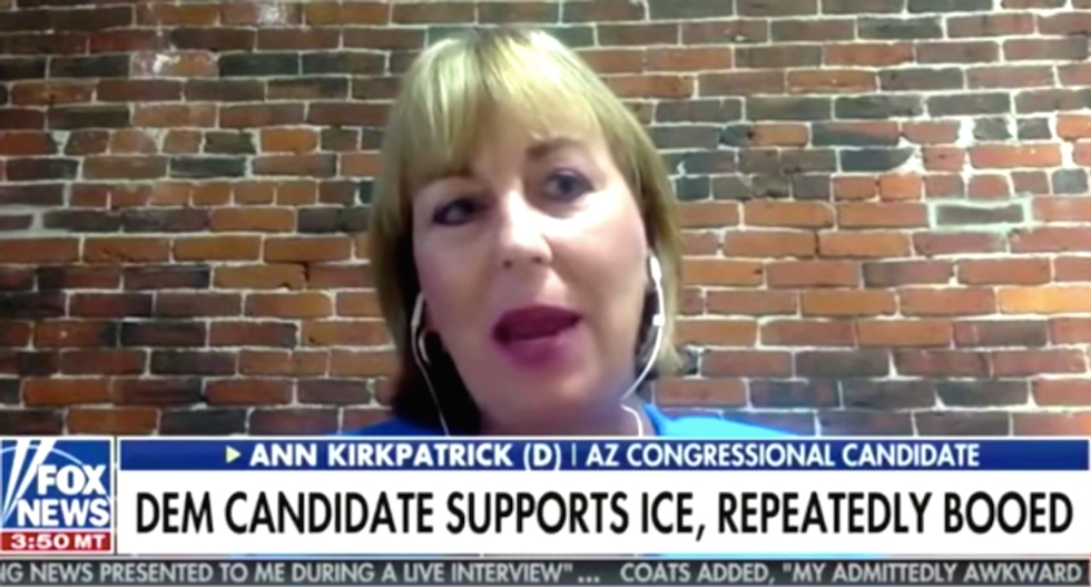 Fox hosts panic on air after realizing they booked the wrong Democrat — and get an earful about Trump’s baby jails