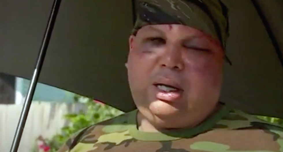 Off-duty New Orleans cops beat the hell out of Hispanic man for wearing camouflage