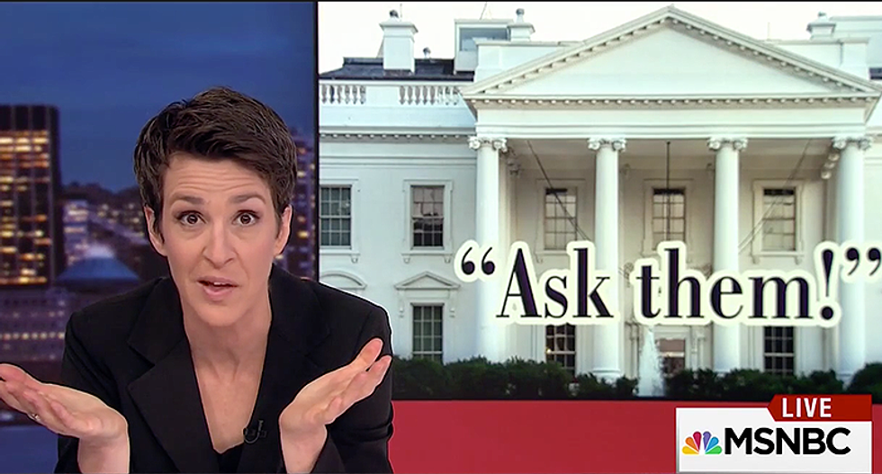 'Either they were criminally negligent -- or they weren't and they knew': Maddow calls BS on Mike Flynn excuses