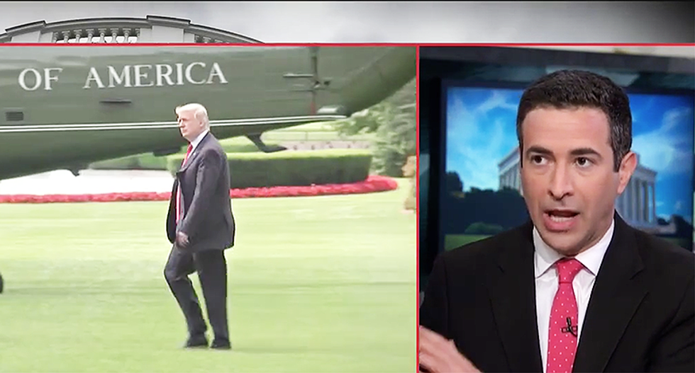 MSNBC’s Ari Melber warns Trump on obstruction investigation: ‘This is the first day of the rest of your life’