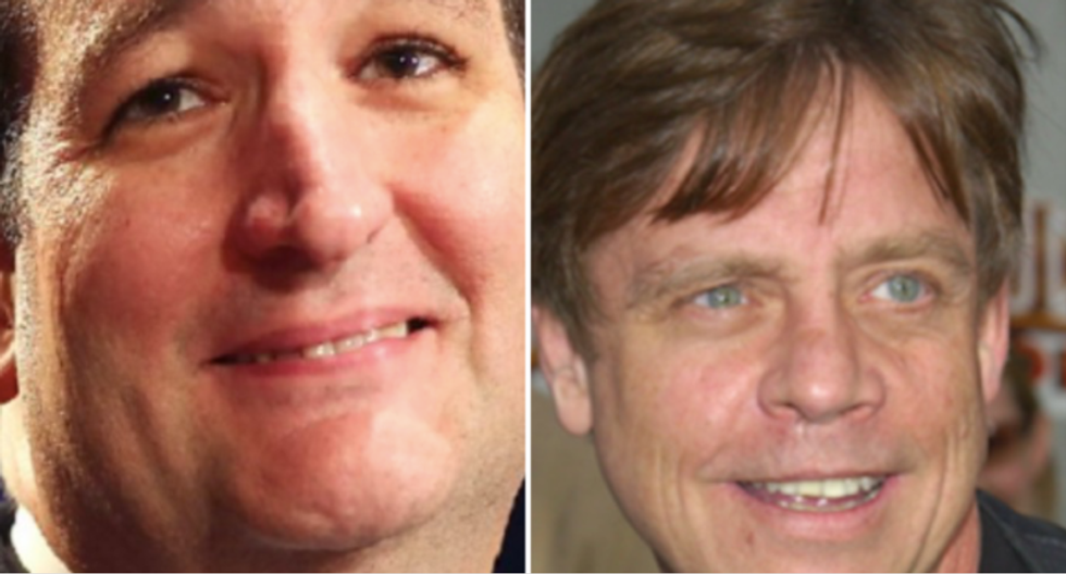 Mark Hamill gives perfect response to Ted Cruz's patronizing net neutrality tweet