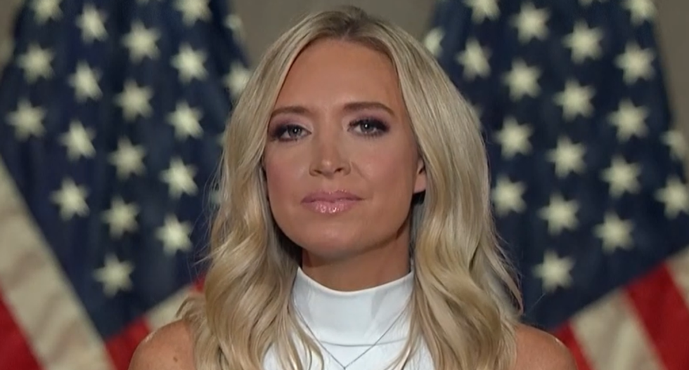 Kayleigh McEnany slammed for repeating Trump healthcare lie