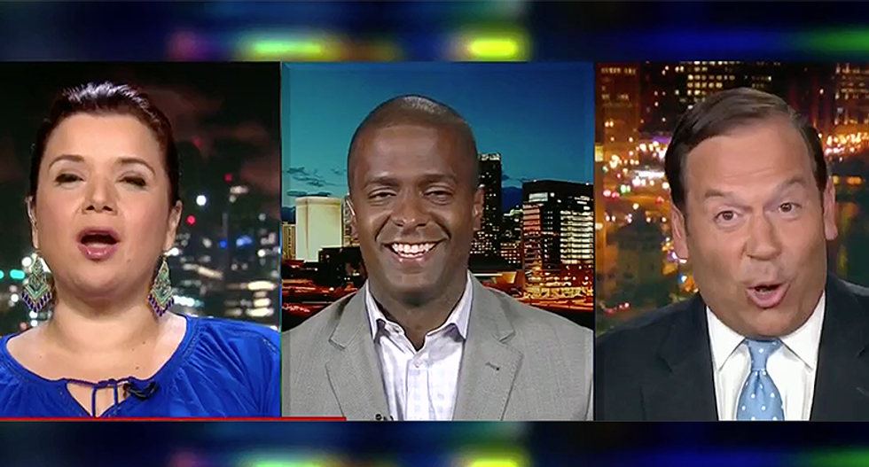 'Racist! Racist!': CNN panel goes off the rails when Navarro and Sellers school Trump ally over presidents history of racism
