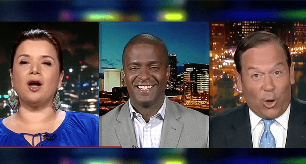 'Racist! Racist!': CNN panel goes off the rails when Navarro and Sellers school Trump ally over presidents history of racism