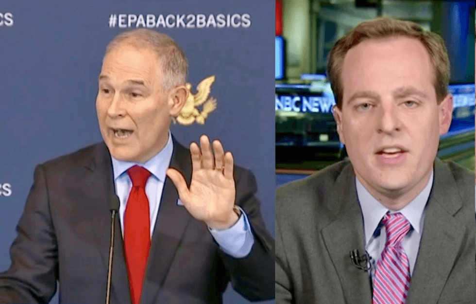 'He likes that he's a lightning rod': Watch Pulitzer-winning analyst explain how Trump is 'trolling' America with scandal-ridden EPA boss