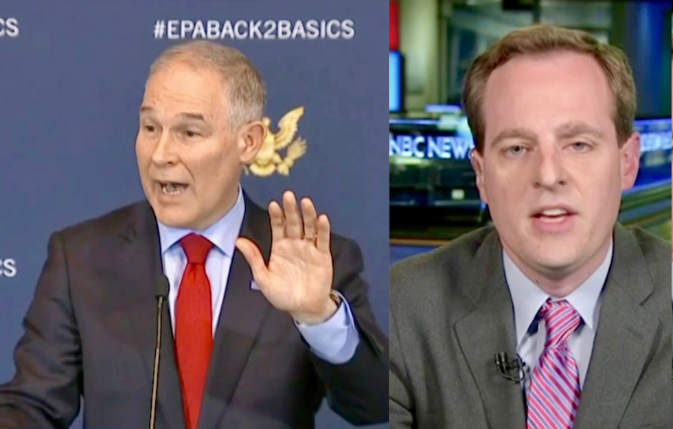 'He likes that he's a lightning rod': Watch Pulitzer-winning analyst explain how Trump is 'trolling' America with scandal-ridden EPA boss