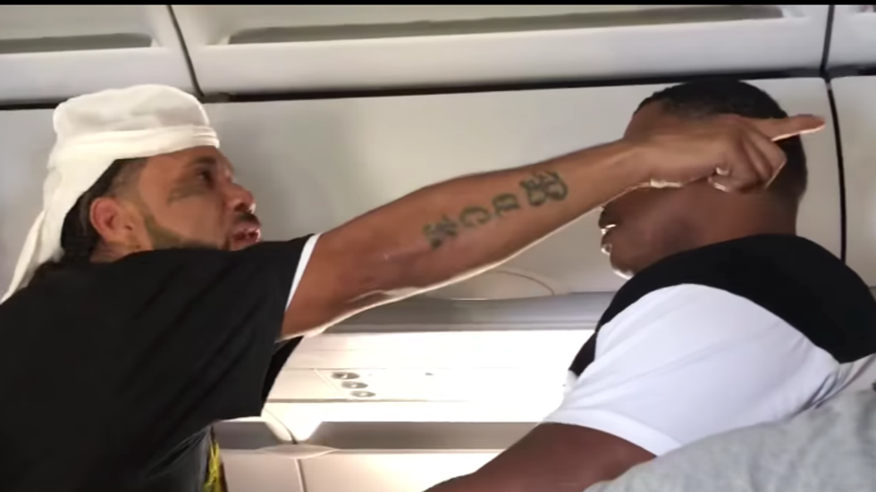 WATCH: Drunk man brutally attacks airline passengers after he is denied a beer by a crew member