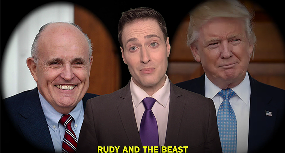 Comedian's hilarious melody attributes Trump's antics to 'the love and affection he never received from his own father'