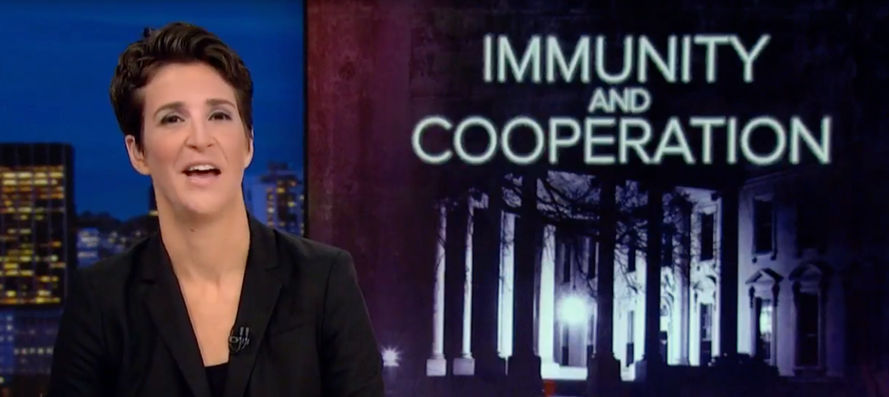 Watch: MSNBC's Rachel Maddow breaks down how the 'desperately unsubtle' National Enquirer helped Trump win