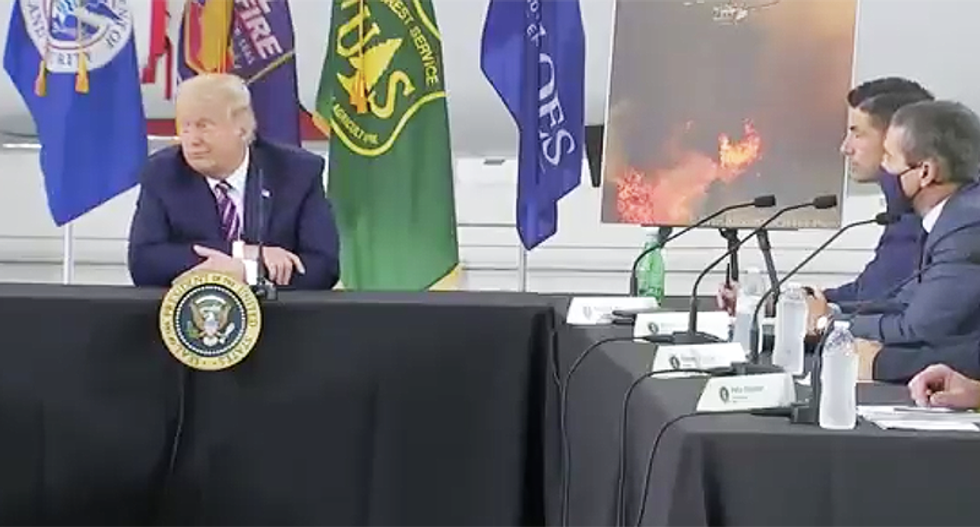 'And COVID will just disappear, right?': Trump ridiculed for claim climate change will 'get cooler'