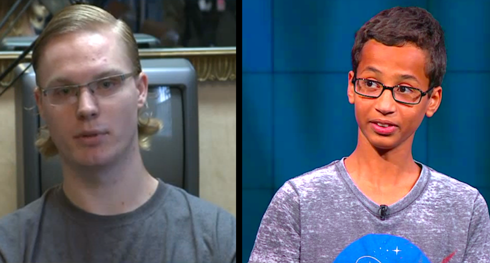 This white teen just invented a horrifying new weapon—and his dad is trying to hide it from the feds