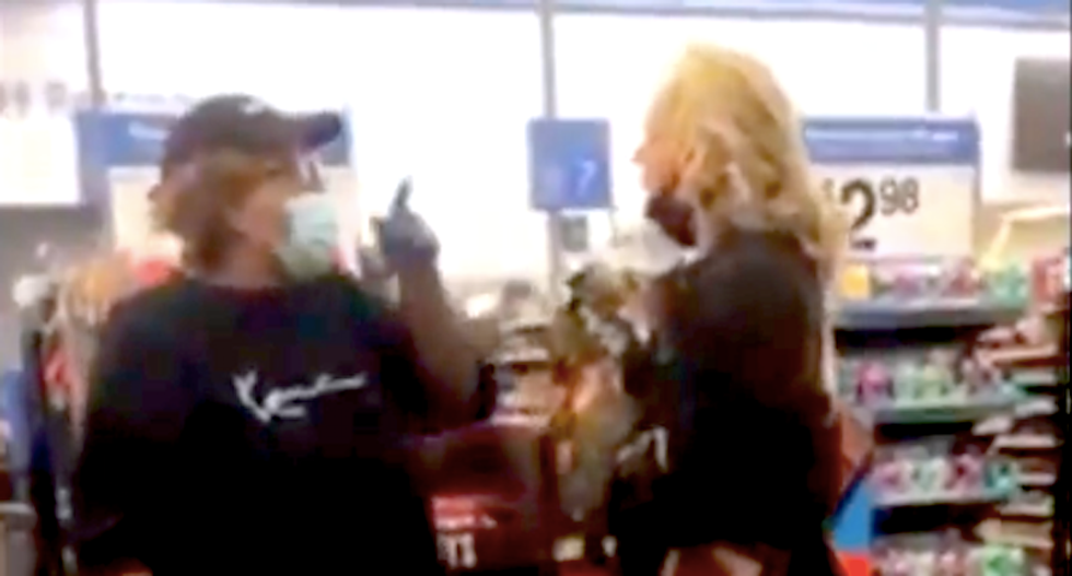 WATCH: Turmoil erupts in Walmart as racist slurs Black woman who called her out for cutting in line