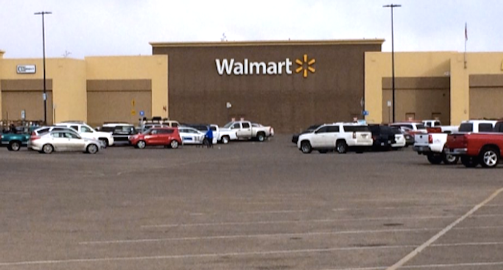 Gunman shot and killed after taking co-worker hostage at Walmart in Texas