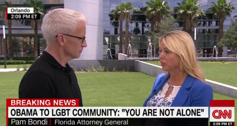 WATCH: Anderson Cooper nails gay-bashing Florida AG for her hypocritical embrace of LGBT community
