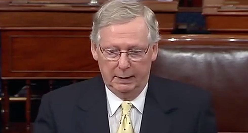 McConnell: Republicans working with Trump on 'shared goals'