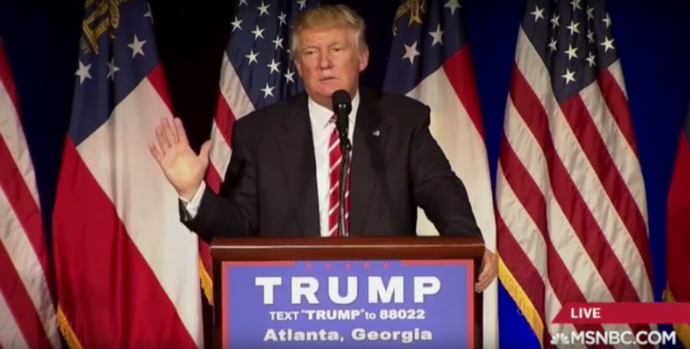 Trump just gave a batsh*t insane speech -- here are his 5 craziest statements