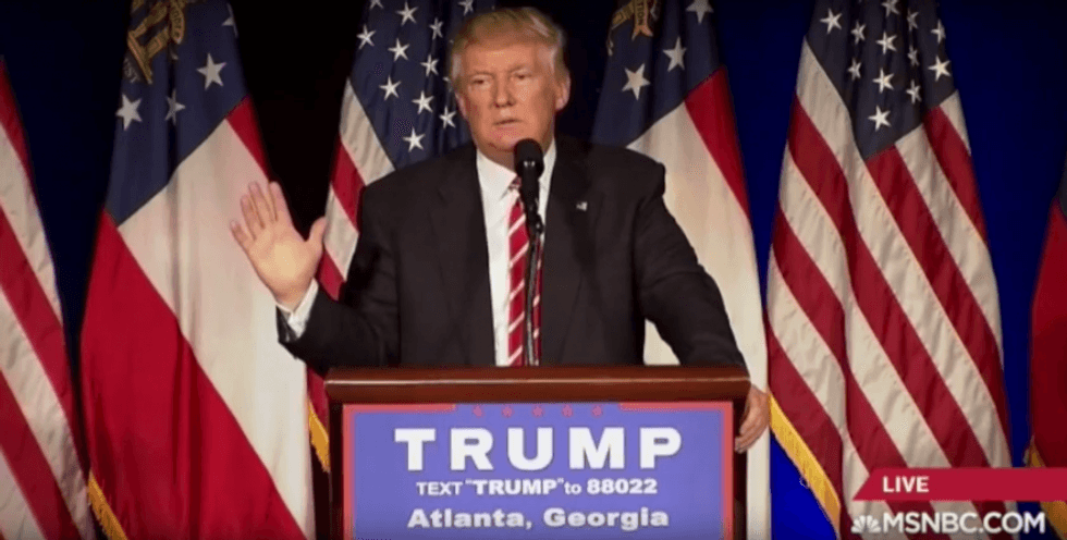 Trump just gave a batsh*t insane speech -- here are his 5 craziest statements