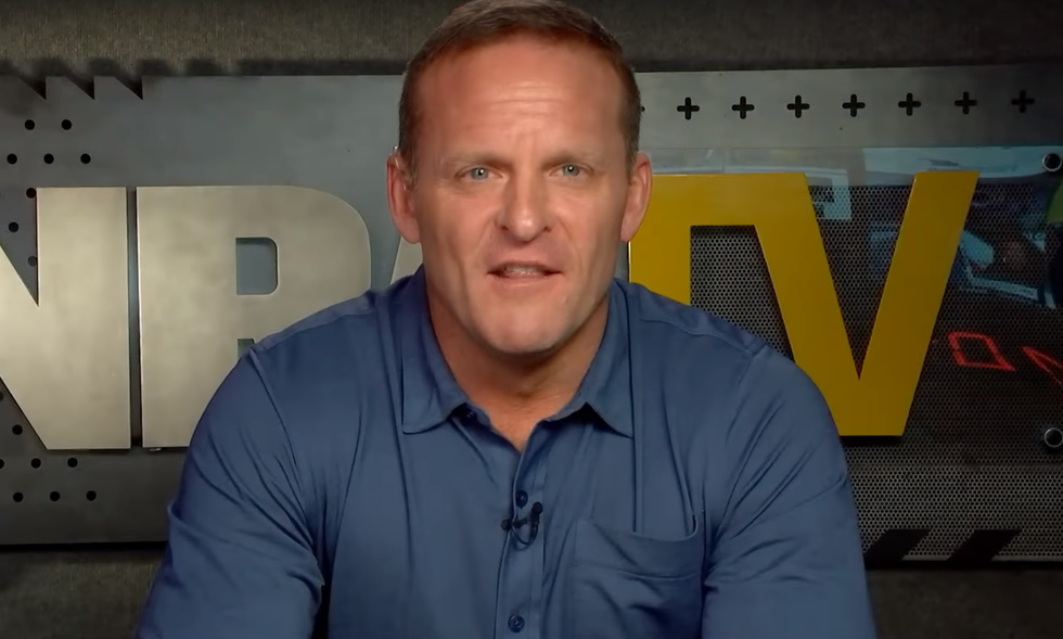 WATCH: NRA TV host lashes out at 'biased' reporter for describing guns as 'weapons'