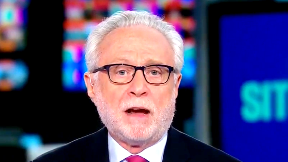 CNN's Wolf Blitzer points to a top Trump aide who has not issued a denial statement for NY Times op-ed