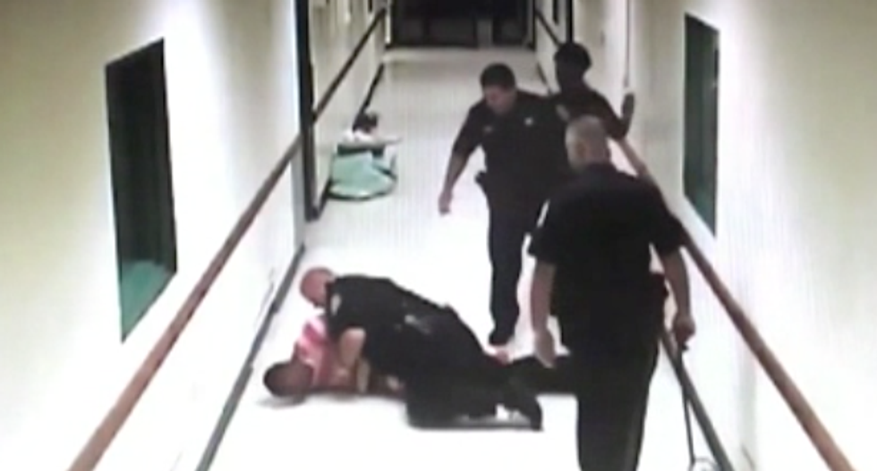 WATCH: Florida corrections officer bodyslams inmate after 'shakedown search' for contraband oranges