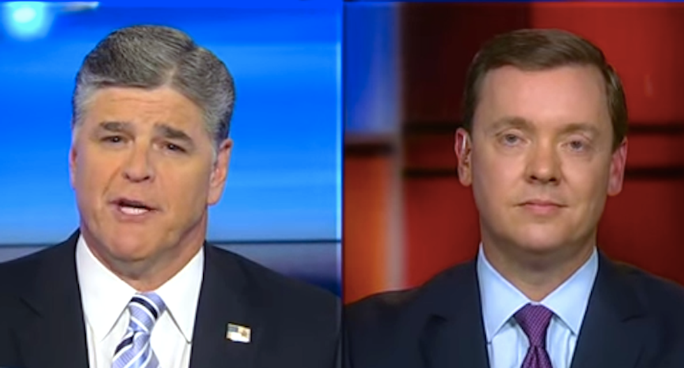 Hannity and NRA chief agree: Muslims and Democrats -- not guns -- cause mass shootings