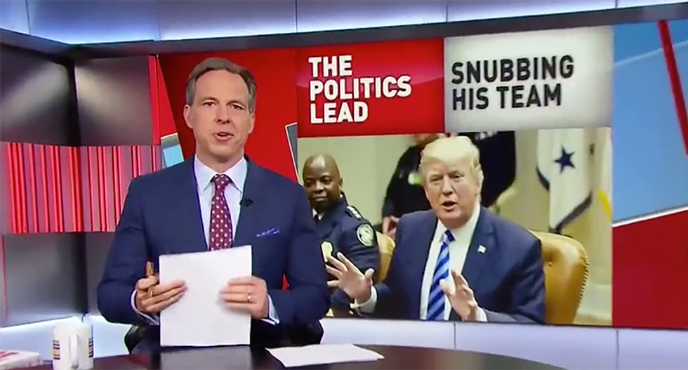 WATCH: CNN's Tapper reveals the shockingly angry messages that three GOP senators have for Trump