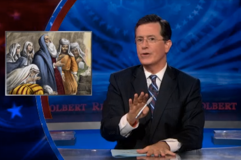 Colbert: Fox's Cavuto and 'expert' say Syria marks the start of the end times