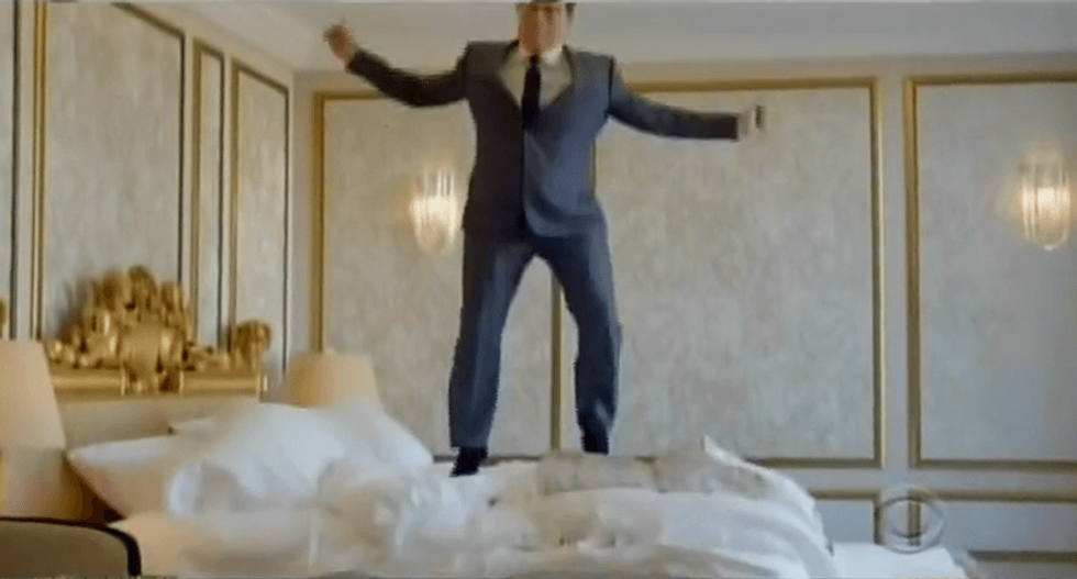'It's soaked in history': Stephen Colbert rented Trump's alleged Ritz Carlton suite in Moscow