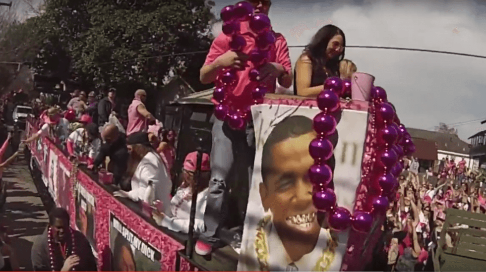 Baton Rouge parade floats mocked black men killed by cops just months before Alton Sterling shooting