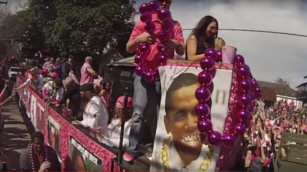 Baton Rouge parade floats mocked black men killed by cops just months before Alton Sterling shooting