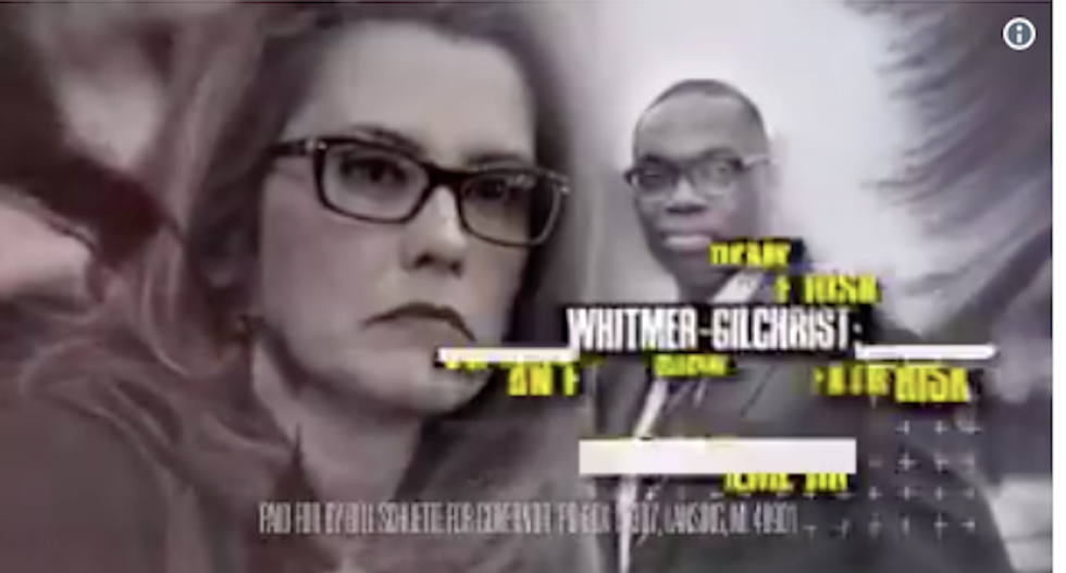 Republican uses footage of opponent's sexual assault testimony to smear her ahead of election