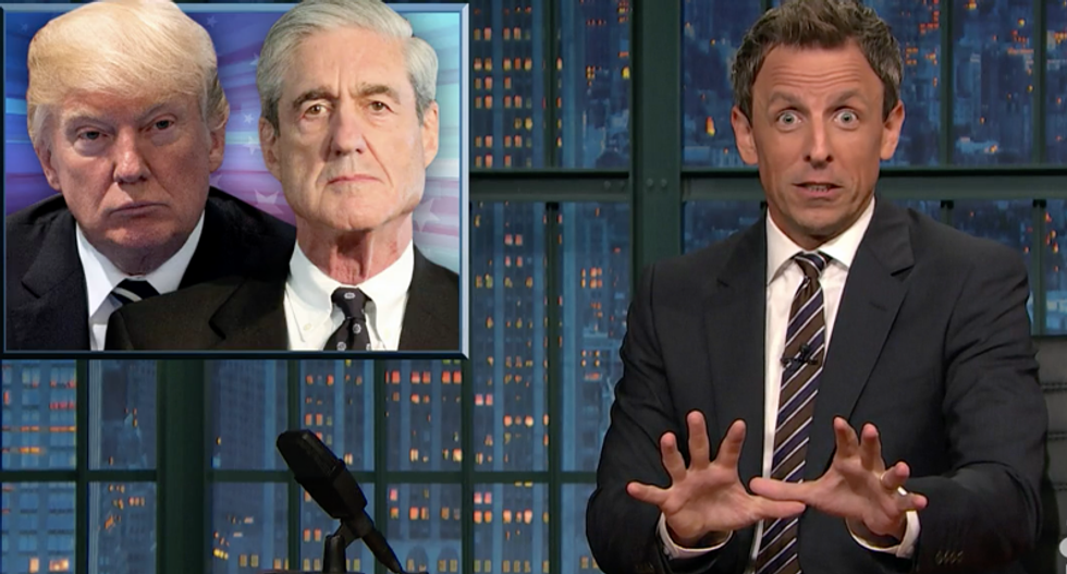 Trump treated the Mueller report like a terrible boyfriend who kept giving mix messages: Seth Meyers