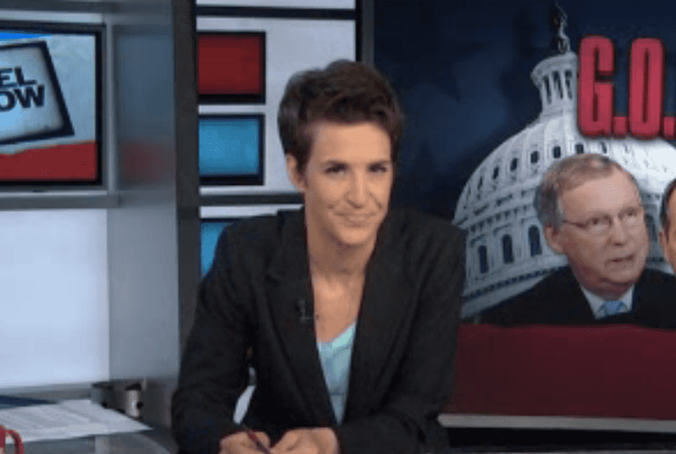 Maddow: Republicans like 'a bag of blindfolded, hungry weasels' on angel dust