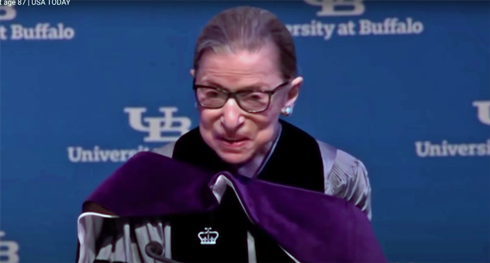 GOP senator blasted after immediately calling for vote on RBG replacement: ‘Only a ghoul would tweet something like this’