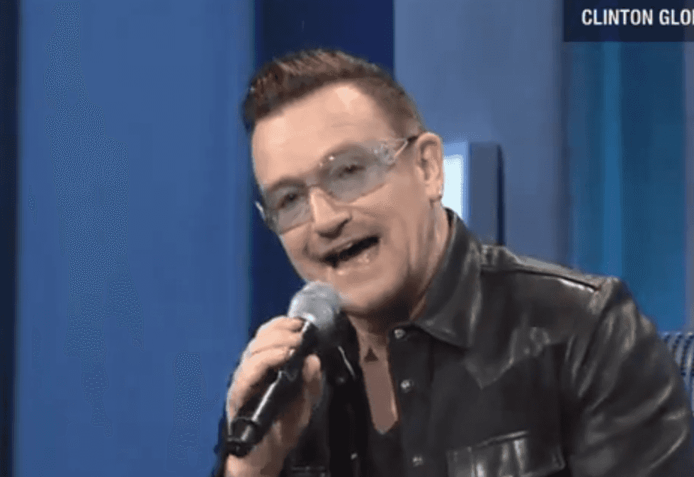 Bono 'dressed as Hasidic Jew' during bike crash: The Edge