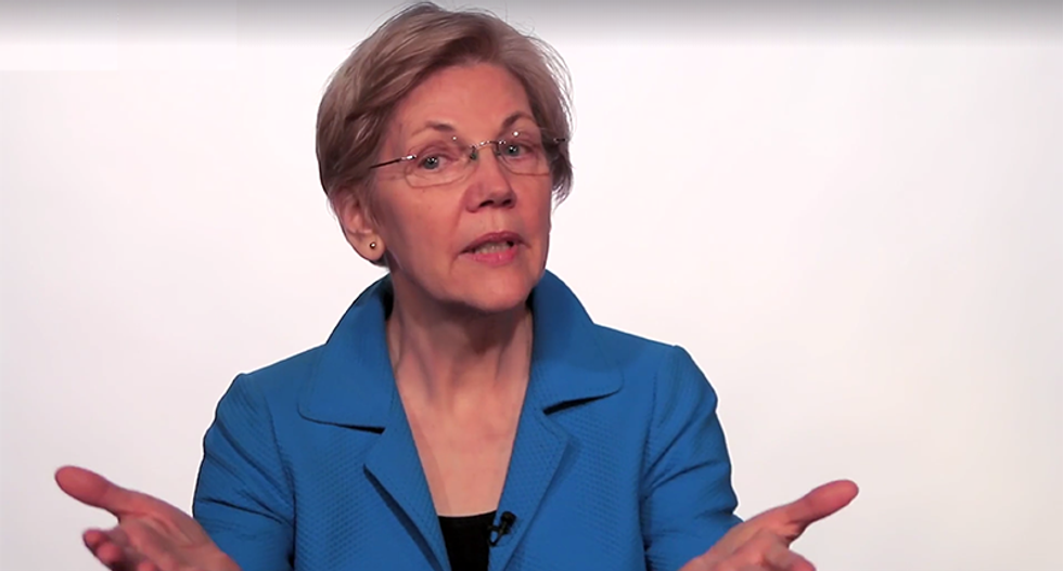 Elizabeth Warren hits ‘fraud’ Trump where it hurts most: ‘He’s worth a lot less than he claims’