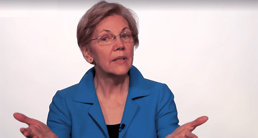 Elizabeth Warren hits ‘fraud’ Trump where it hurts most: ‘He’s worth a lot less than he claims’