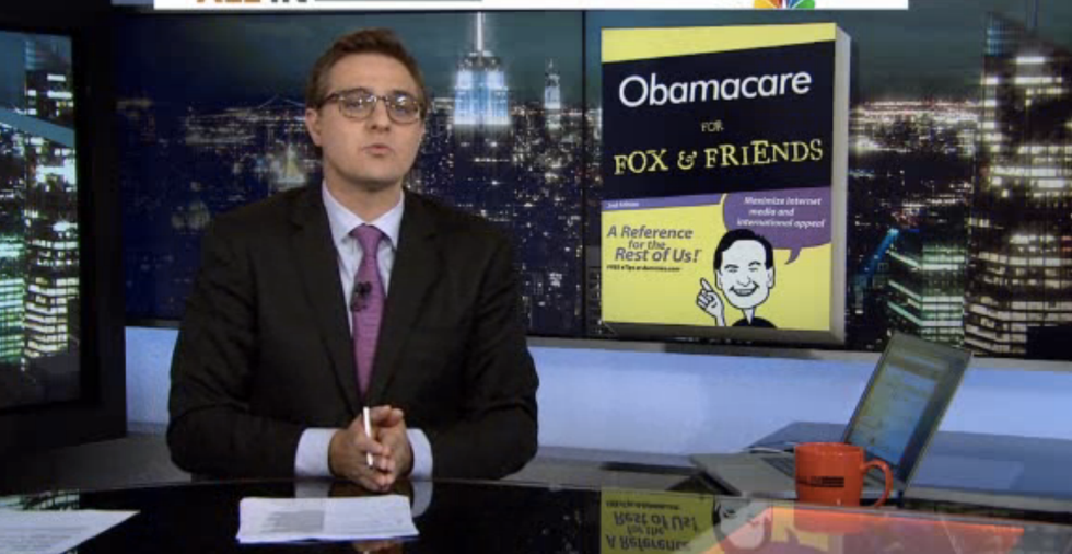 Hayes explains 'Obamacare for Dummies' at 'Fox and Friends'