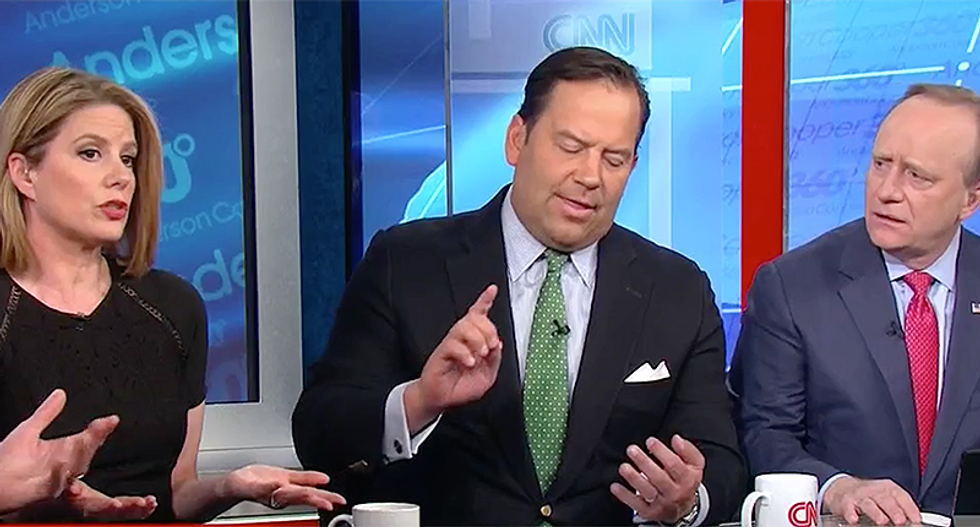 CNN panel goes completely off the rails when Trump apologist tries to claim White House isn't friendly to Cohen's 'swamp tactics'