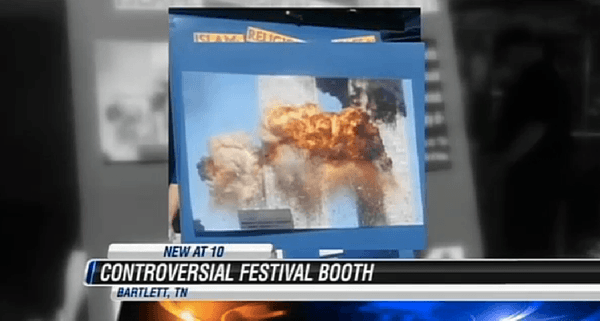 Anti-Muslim booth at Tennessee fall festival linked Obama to 9/11 attacks