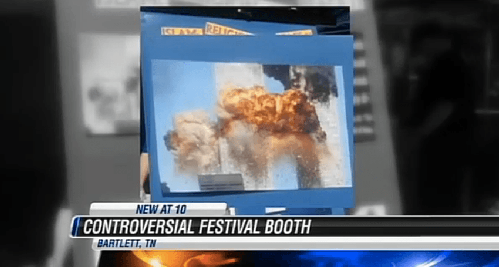 Anti-Muslim booth at Tennessee fall festival linked Obama to 9/11 attacks