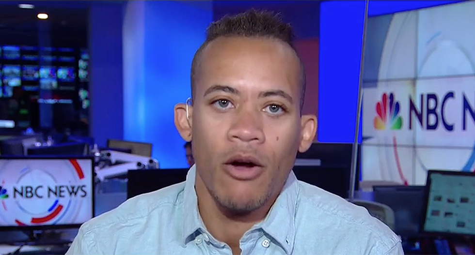 Trans veteran tells MSNBC: Trump’s throwing us to the right-wing to ‘circumvent his own impeachment’