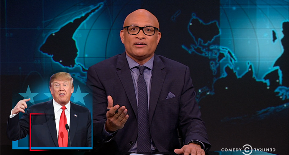 Larry Wilmore calls out Trump’s scam: 'I've never seen anyone turn more sh*t into fool's gold'
