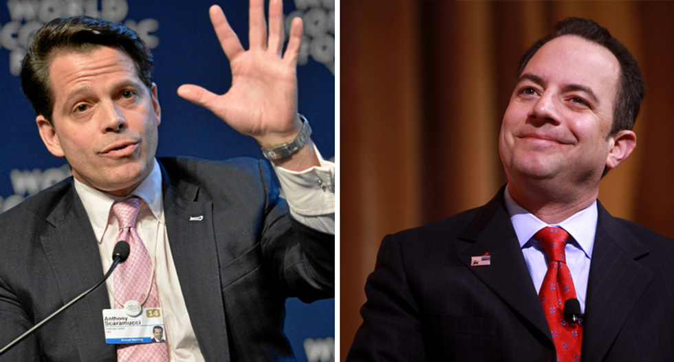‘Those are public records, my dude’: Internet howls after Scaramucci accuses Priebus of leaking his disclosure forms