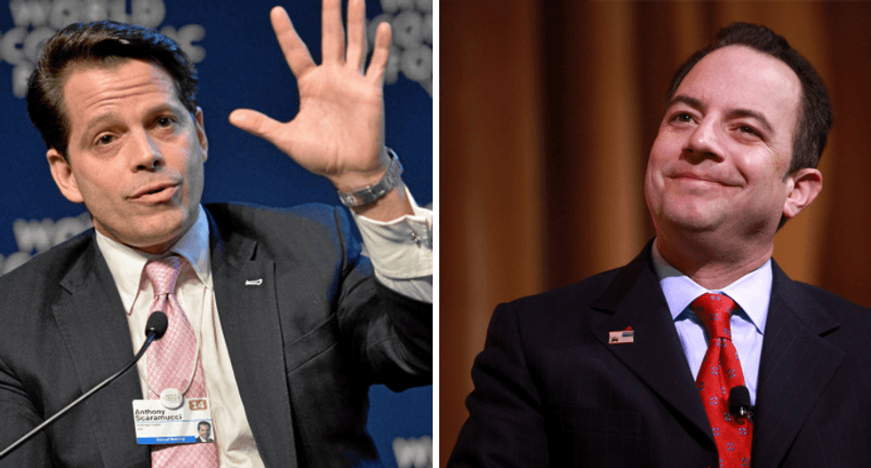 ‘Those are public records, my dude’: Internet howls after Scaramucci accuses Priebus of leaking his disclosure forms