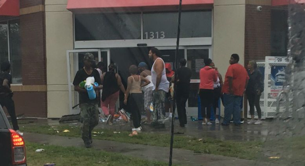 NC cops complain after Dollar Store managers ask them to not arrest black 'looters' during hurricane